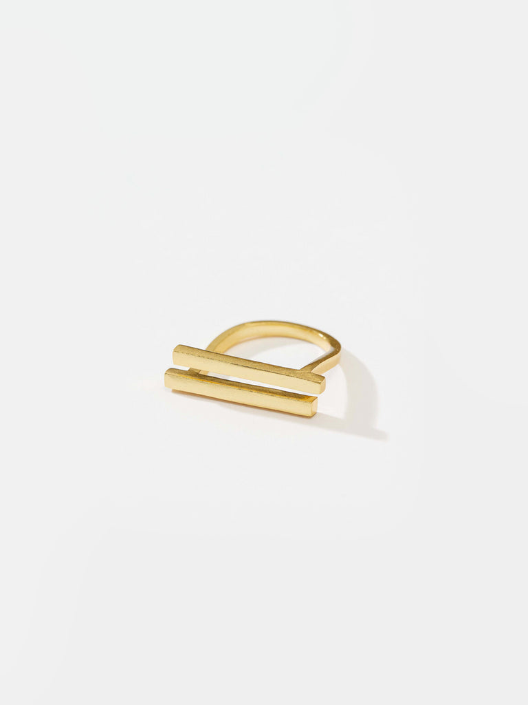 Alterisco - Anillo plata de ley 925 dorado